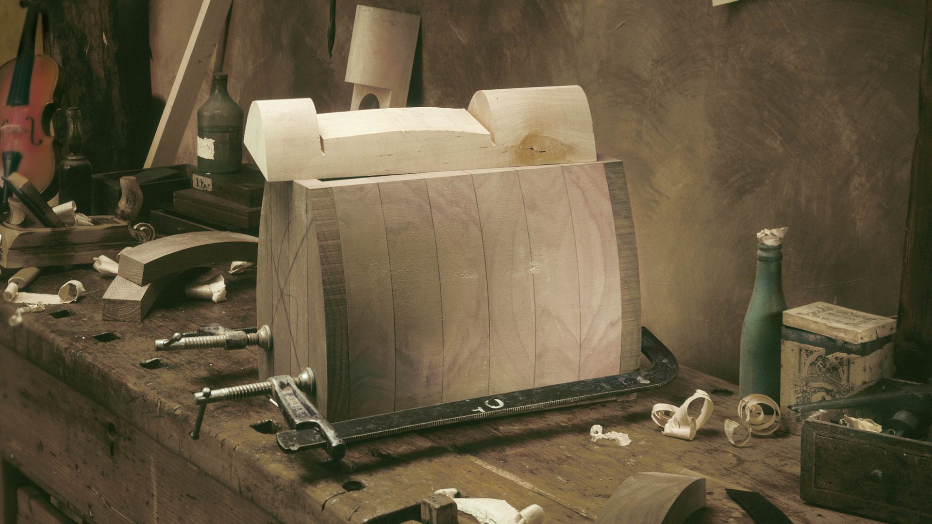 An Italian workshop offering an insider's view into the meticulous craftsmanship behind Sonus faber speakers